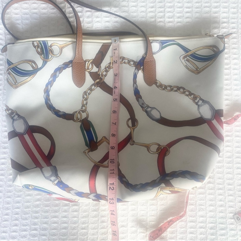 Polo Ralph Lauren Chain Print Tote Bag - Picture 12 of 12